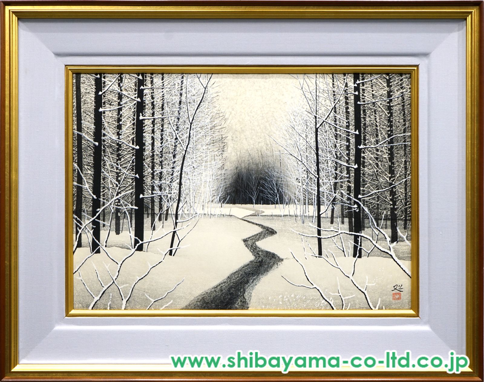 #加山又造「静物」木版画　限定100部 4415_df129268f306deb4058148d24