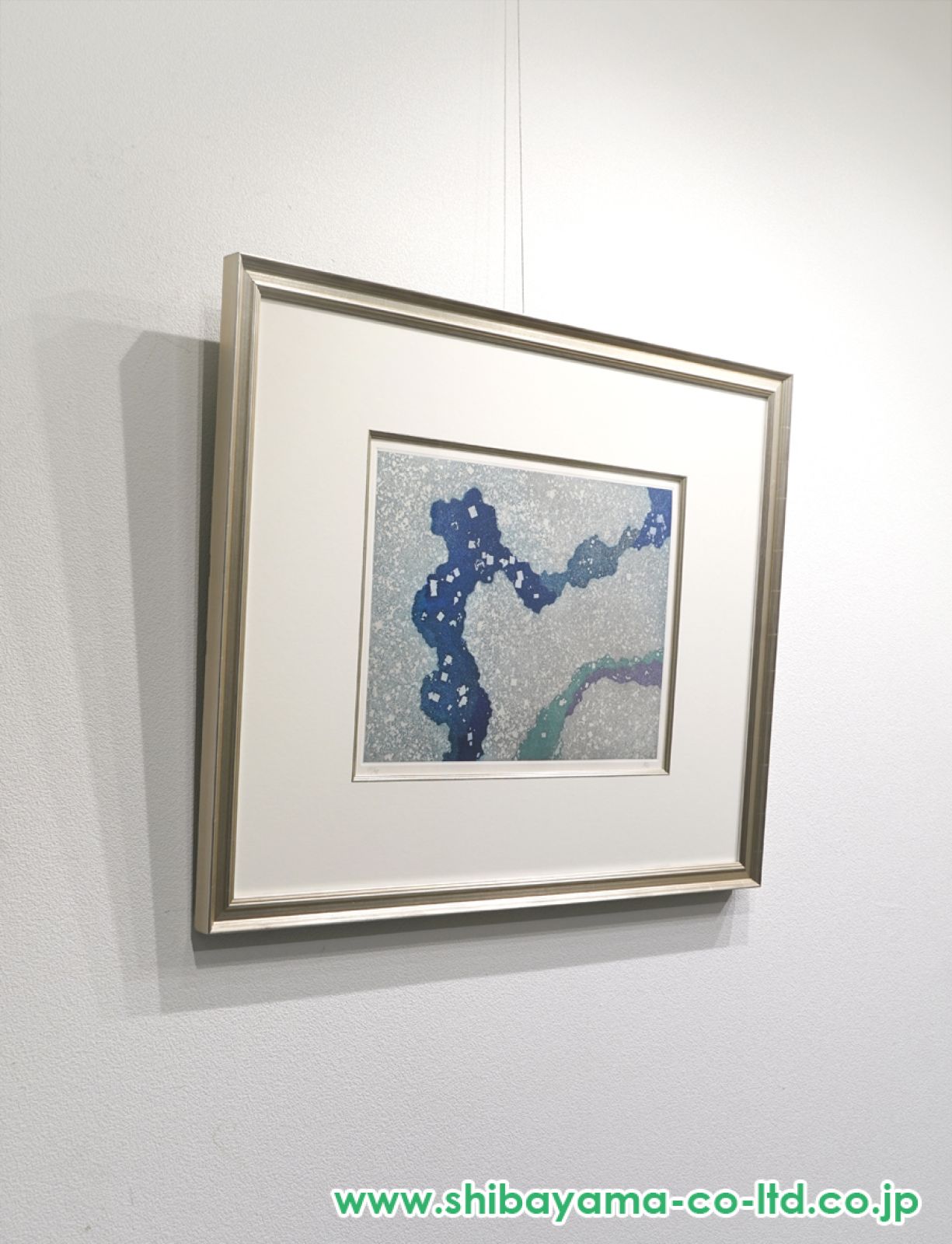 加山又造「雪月花より『雪』」アクアチント :: 絵画買取・販売