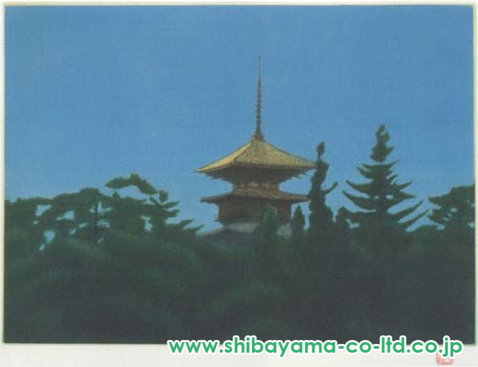 ●新品級で格安です…超美品…薬師寺の夜…平山郁夫 ○新品級で格安です…超美品…薬師寺の夜…平山郁夫 - メルカリ