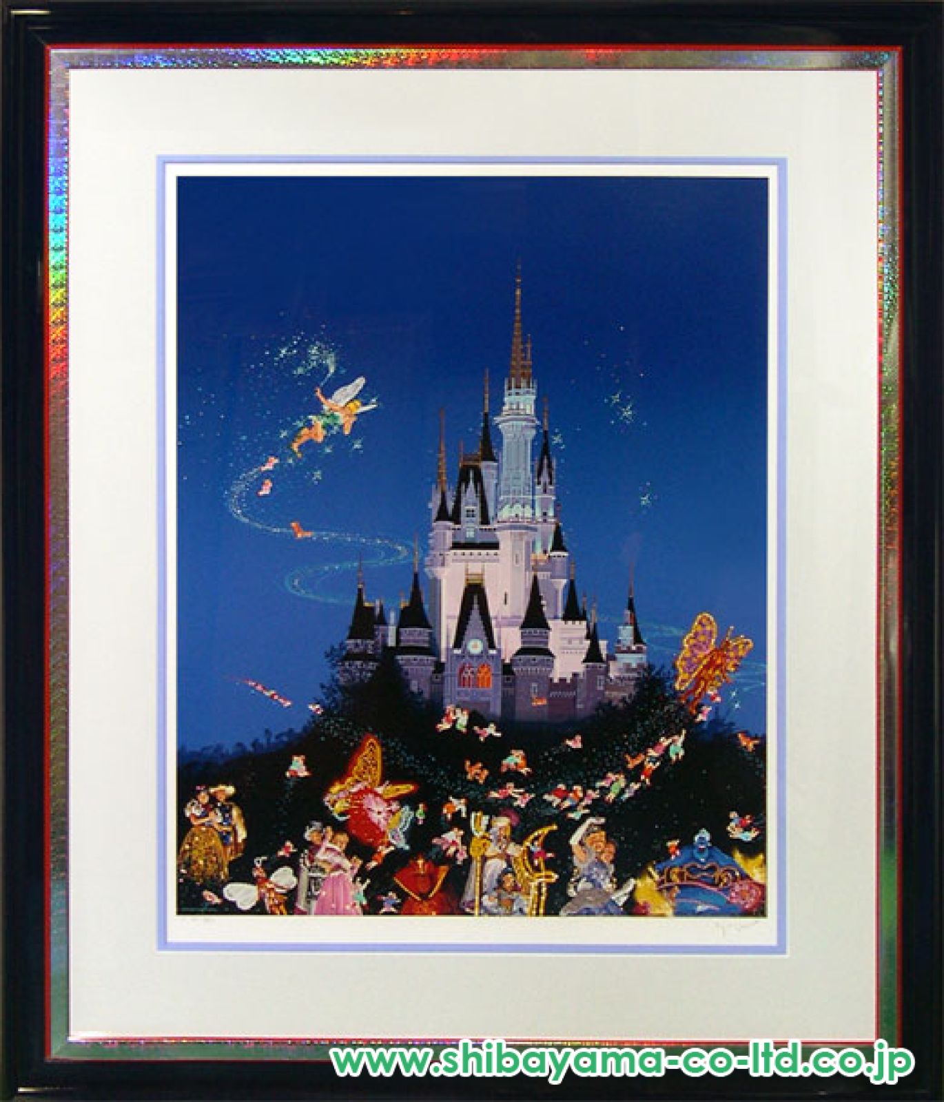 ヒロ・ヤマガタ「ティンカーベル」シルクスクリーン :: 絵画買取