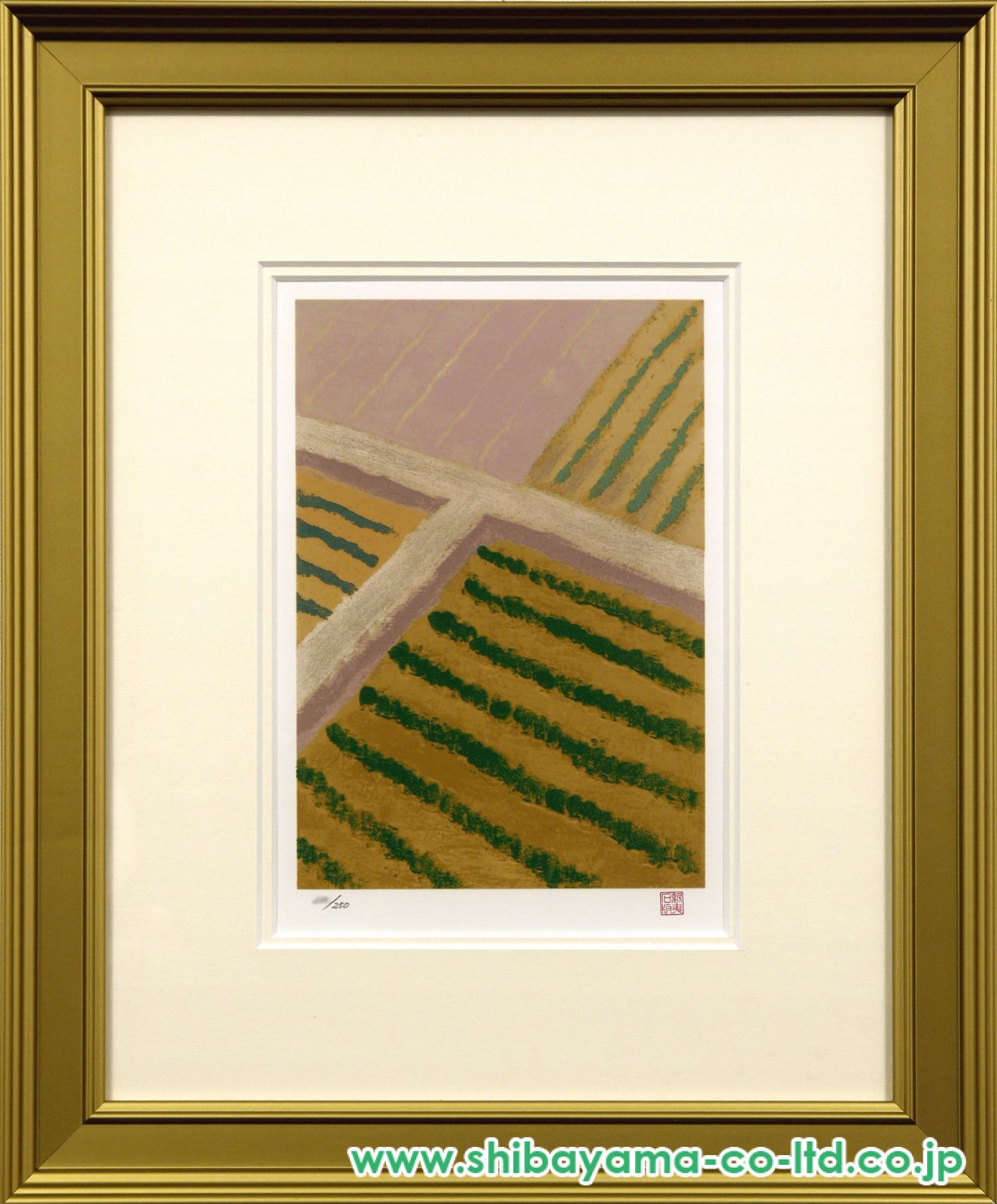 東山魁夷「季の詩より『3月』」リトグラフ :: 絵画買取・販売
