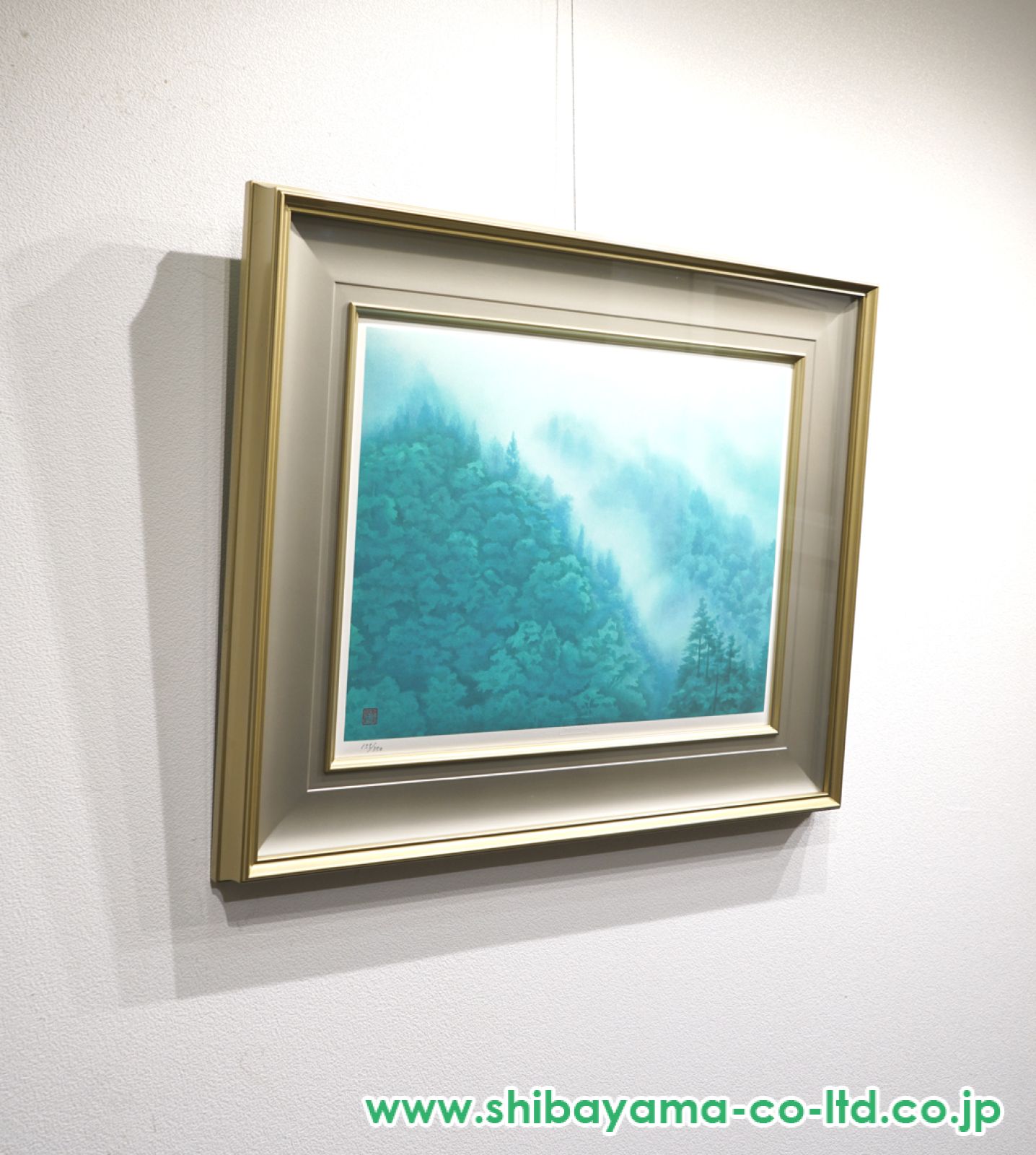 東山魁夷「山雲」リトグラフ＋新復刻画 :: 絵画買取・販売