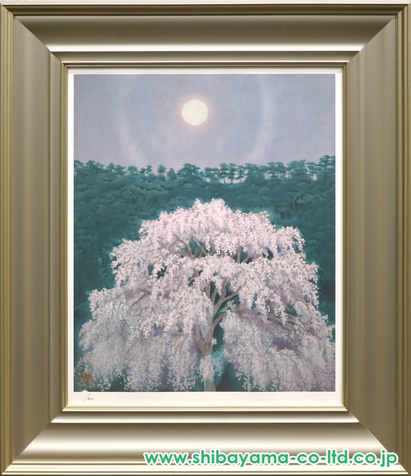 東山魁夷「花明り」リトグラフ＋新復刻画 :: 絵画買取・販売
