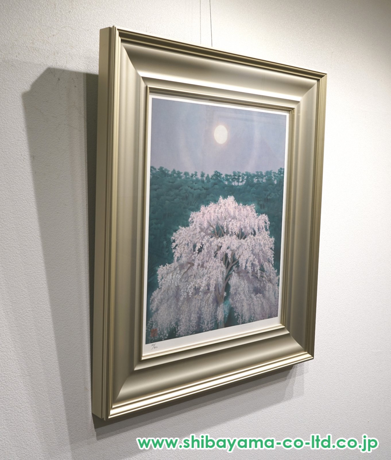 東山魁夷「花明り」リトグラフ＋新復刻画 :: 絵画買取・販売