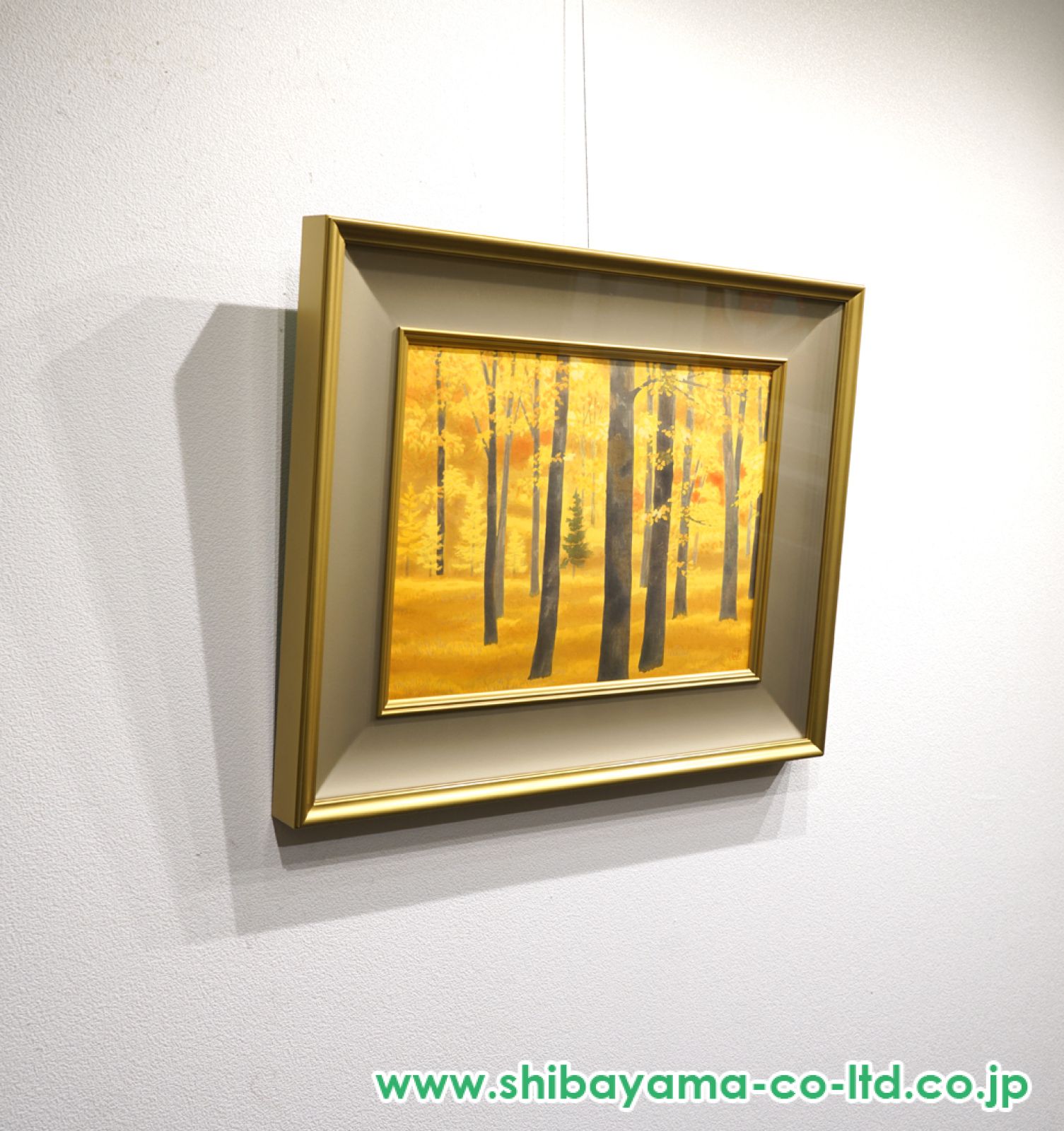 東山魁夷「秋燿」木版画 :: 絵画買取・販売 - シバヤマ