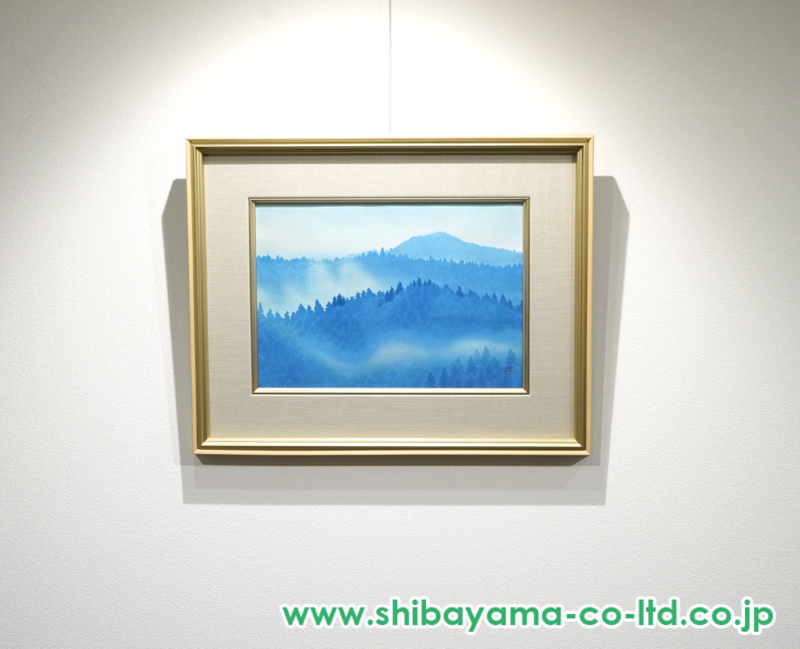 東山魁夷「朝雲」木版画 :: 絵画買取・販売 - シバヤマ