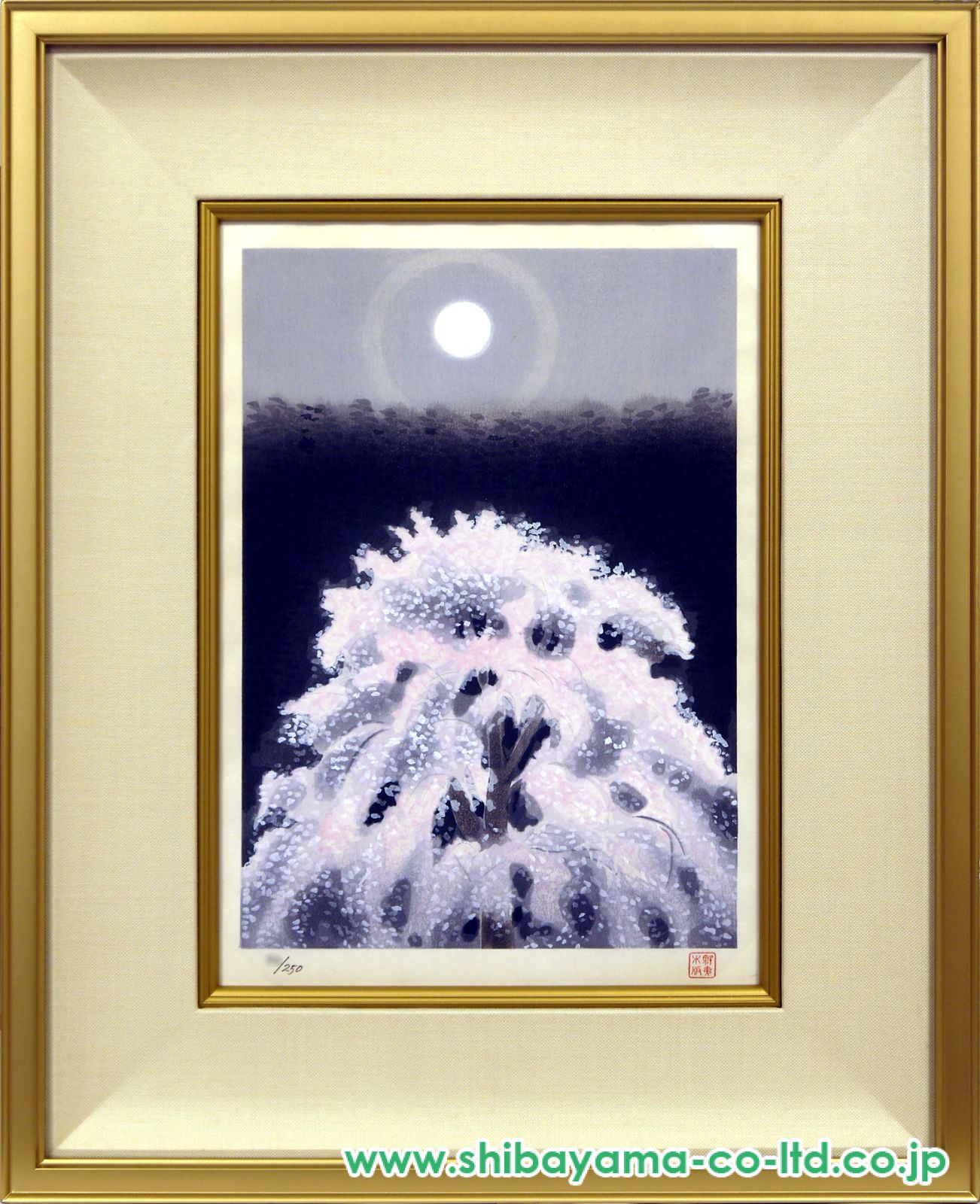 【新春売り】風景画　油絵　東山魁夷　大型絵画　額付き　手描き　肉筆 新春売り】風景画 油絵 東山魁夷 大型絵画 額付き 手描き 肉筆