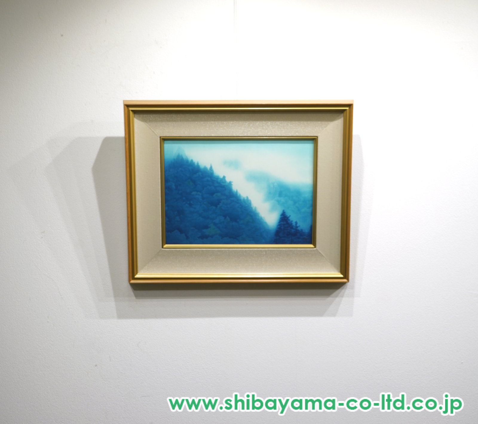 東山魁夷「山雲」木版画 :: 絵画買取・販売 - シバヤマ