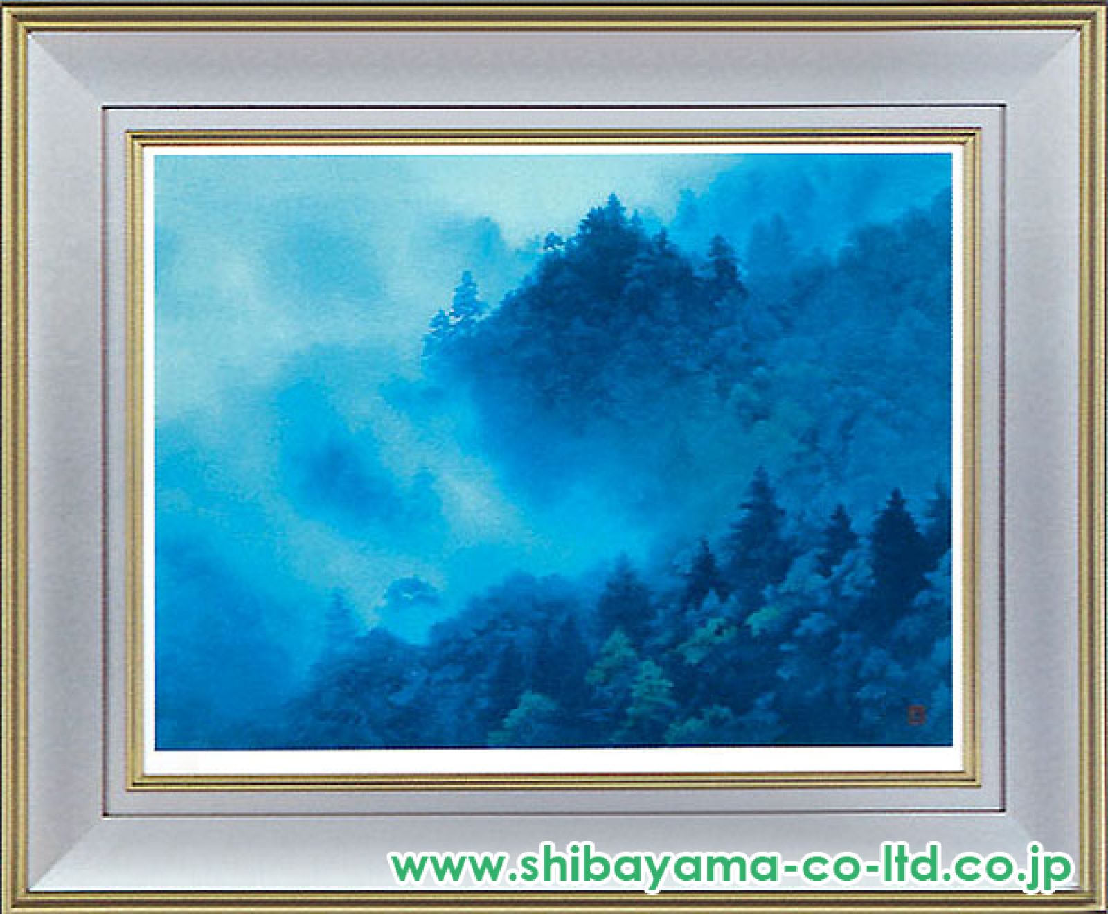 東山魁夷「雲立つ嶺」リトグラフ＋新復刻画 :: 絵画買取・販売