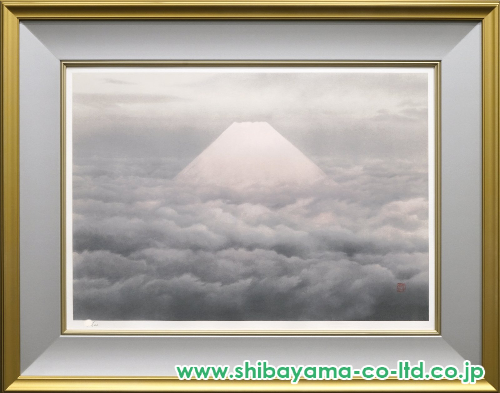 東山魁夷、【黎明】、希少な高級額装用画集より、美品、新品額装付、送料込み 東山魁夷、【月光】、希少な高級額装用画集より、美品、新品額装
