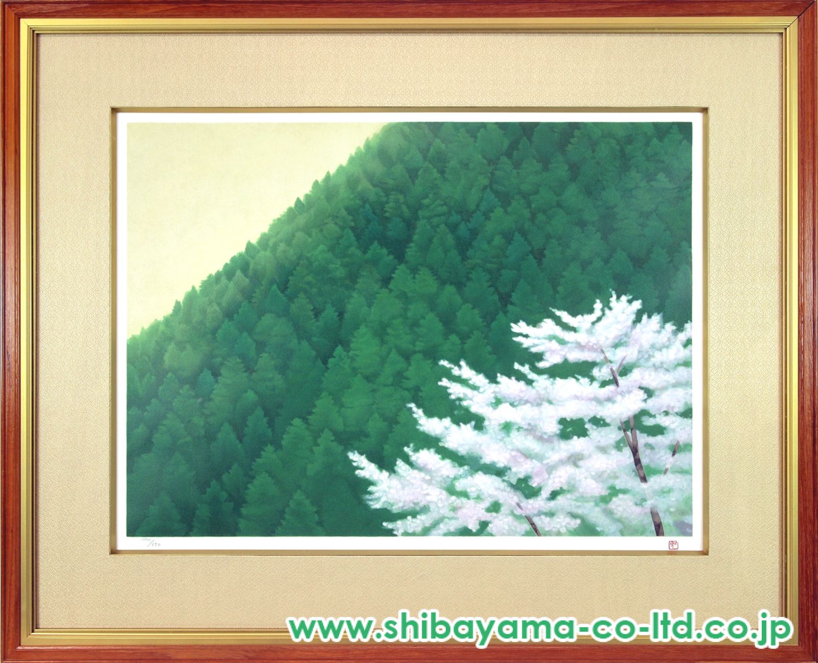 東山魁夷『春静』木版画【真作保証】 絵画 東山魁夷『春静』木版画【真作保証】 絵画 - メルカリ
