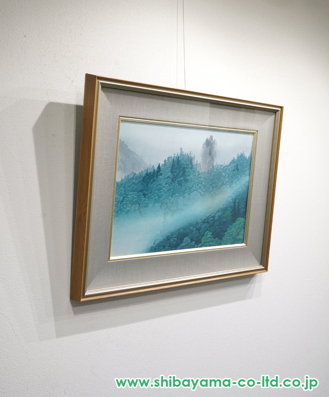東山魁夷「山雲去来」木版画 :: 絵画買取・販売 - シバヤマ