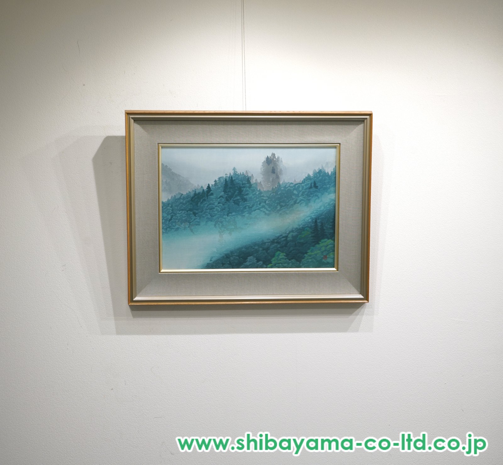 東山魁夷「山雲去来」木版画 :: 絵画買取・販売 - シバヤマ