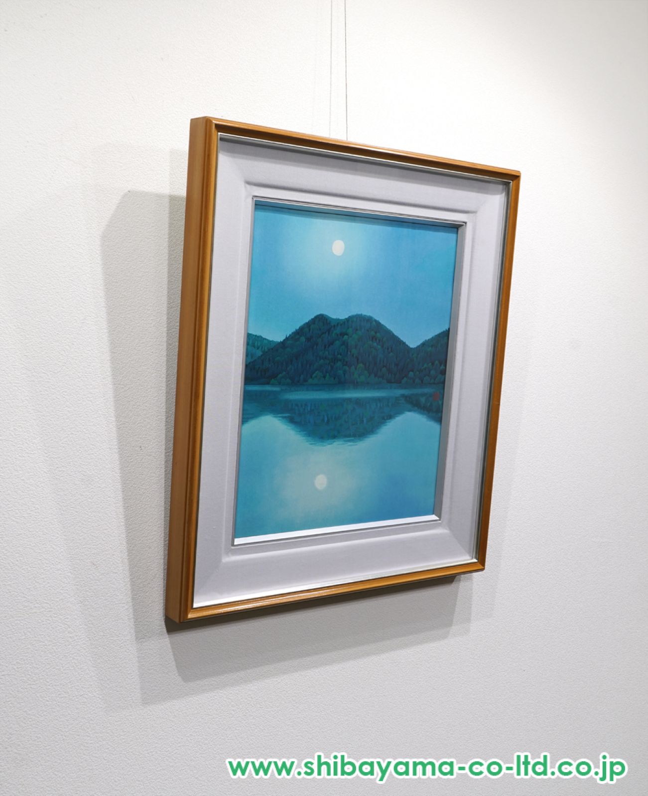 東山魁夷「月唱」木版画 :: 絵画買取・販売 - シバヤマ