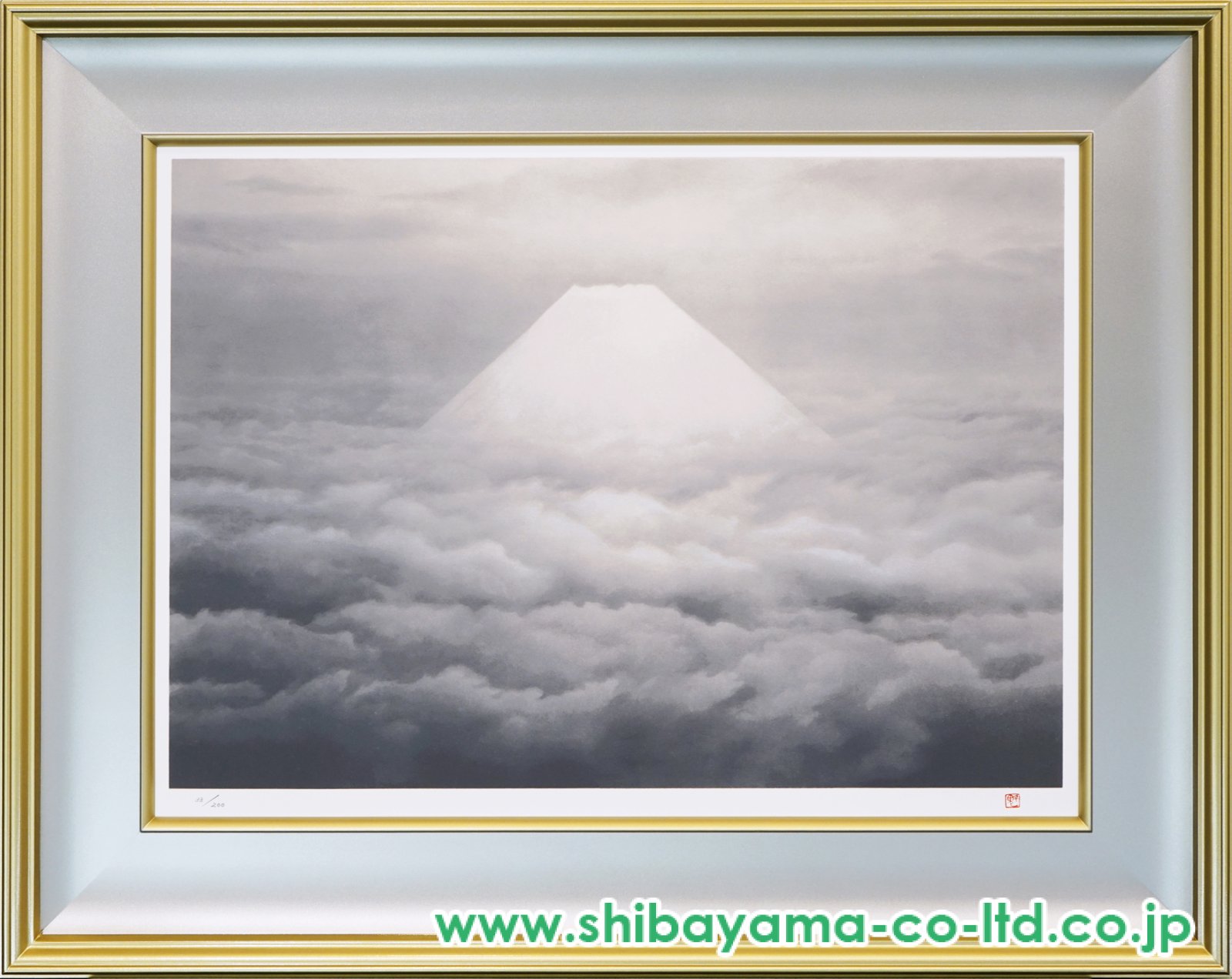 東山魁夷「黎明」リトグラフ :: 絵画買取・販売 - シバヤマ