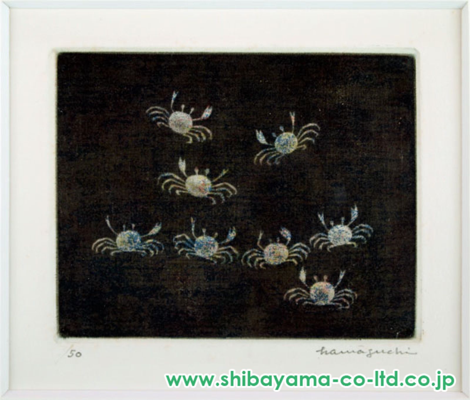 浜口陽三　メゾチント　作品 黒の中の色彩 #浜口陽三＃カラーメゾチント #メゾチント #体験