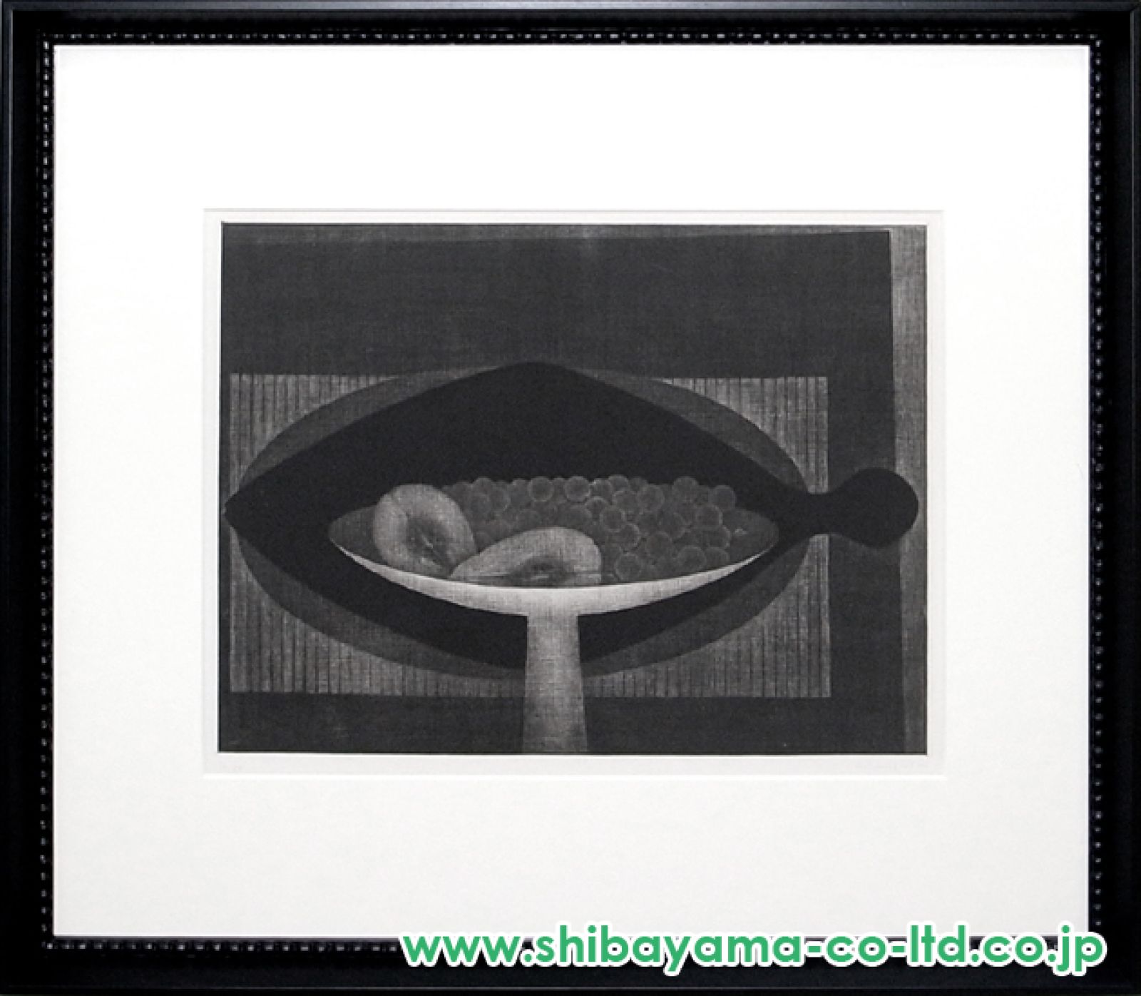 浜口陽三　メゾチント　作品 浜口陽三「蝶」カラーメゾチント :: 絵画買取・販売 - シバヤマ