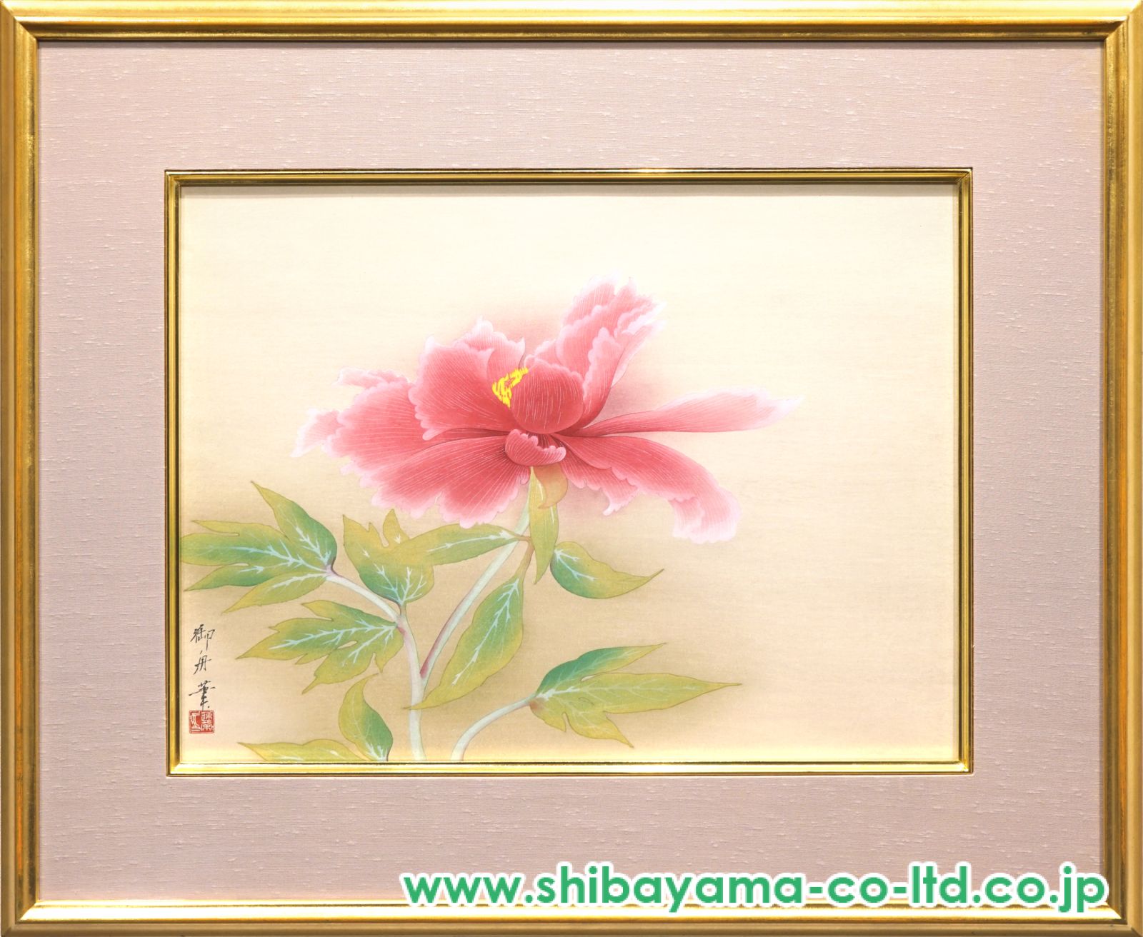 速水御舟　花の傍ら　木版画 速水御舟 花の傍