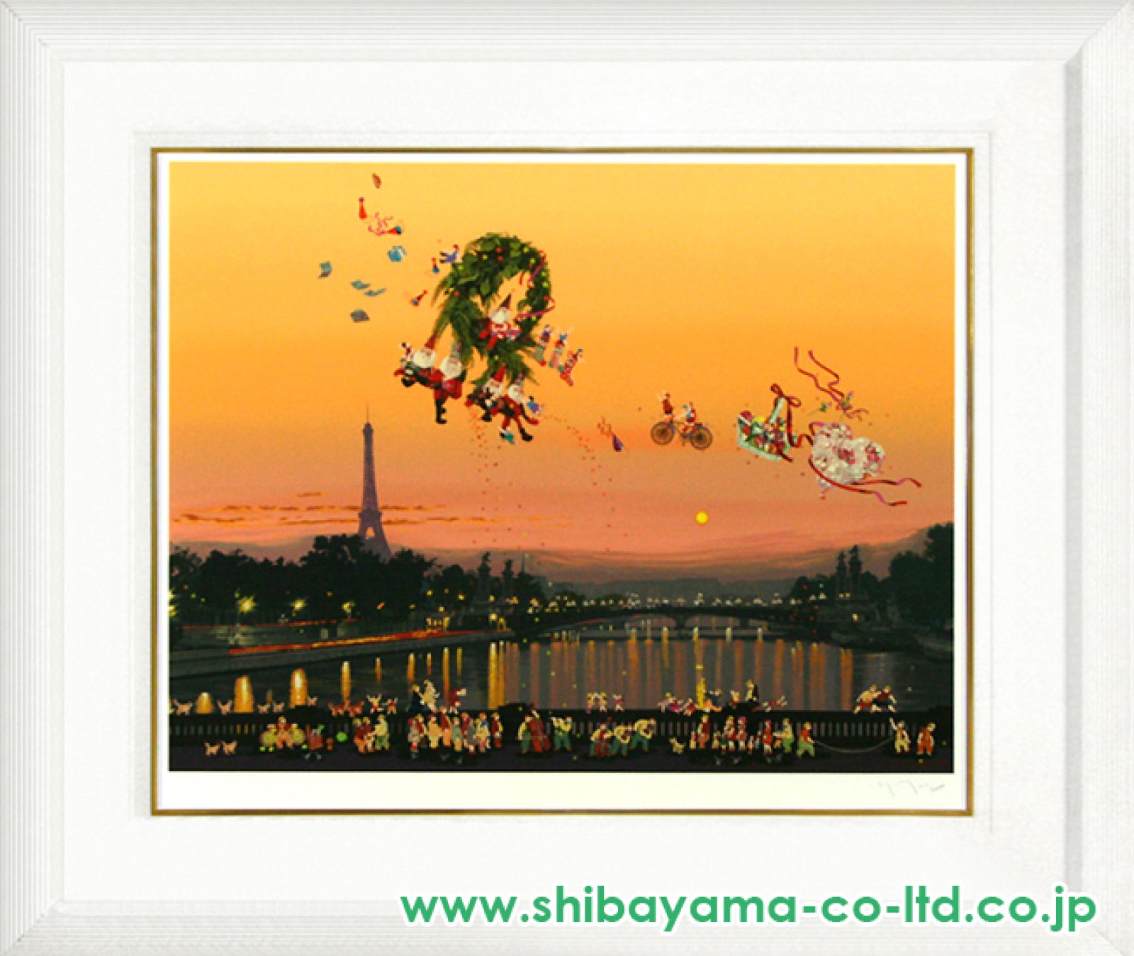 ヒロ・ヤマガタ「ラブレター」シルクスクリーン :: 絵画買取
