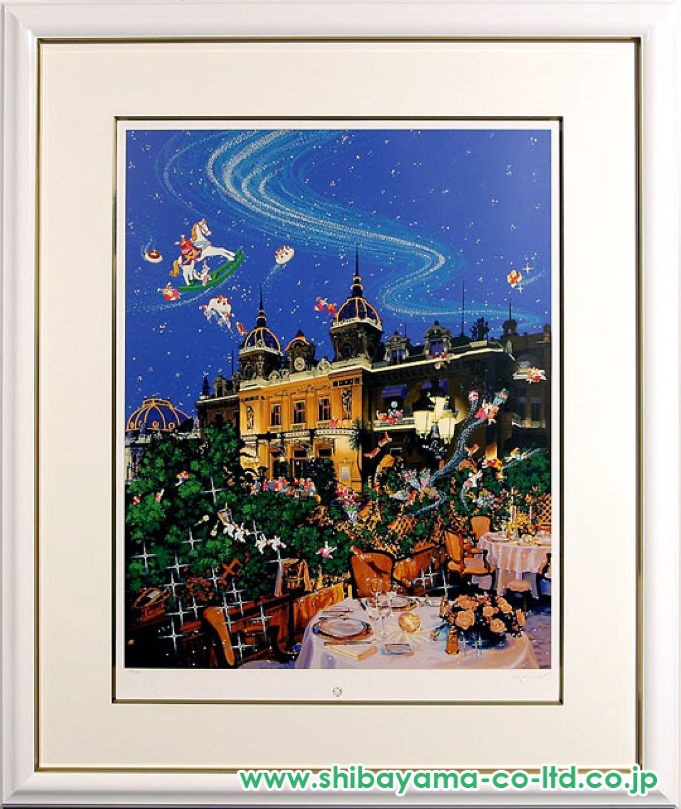 ヒロヤマガタ　シルクスクリーン　黄山夕凪 ヒロヤマガタ シルクスクリーン 黄山夕凪 - メルカリ