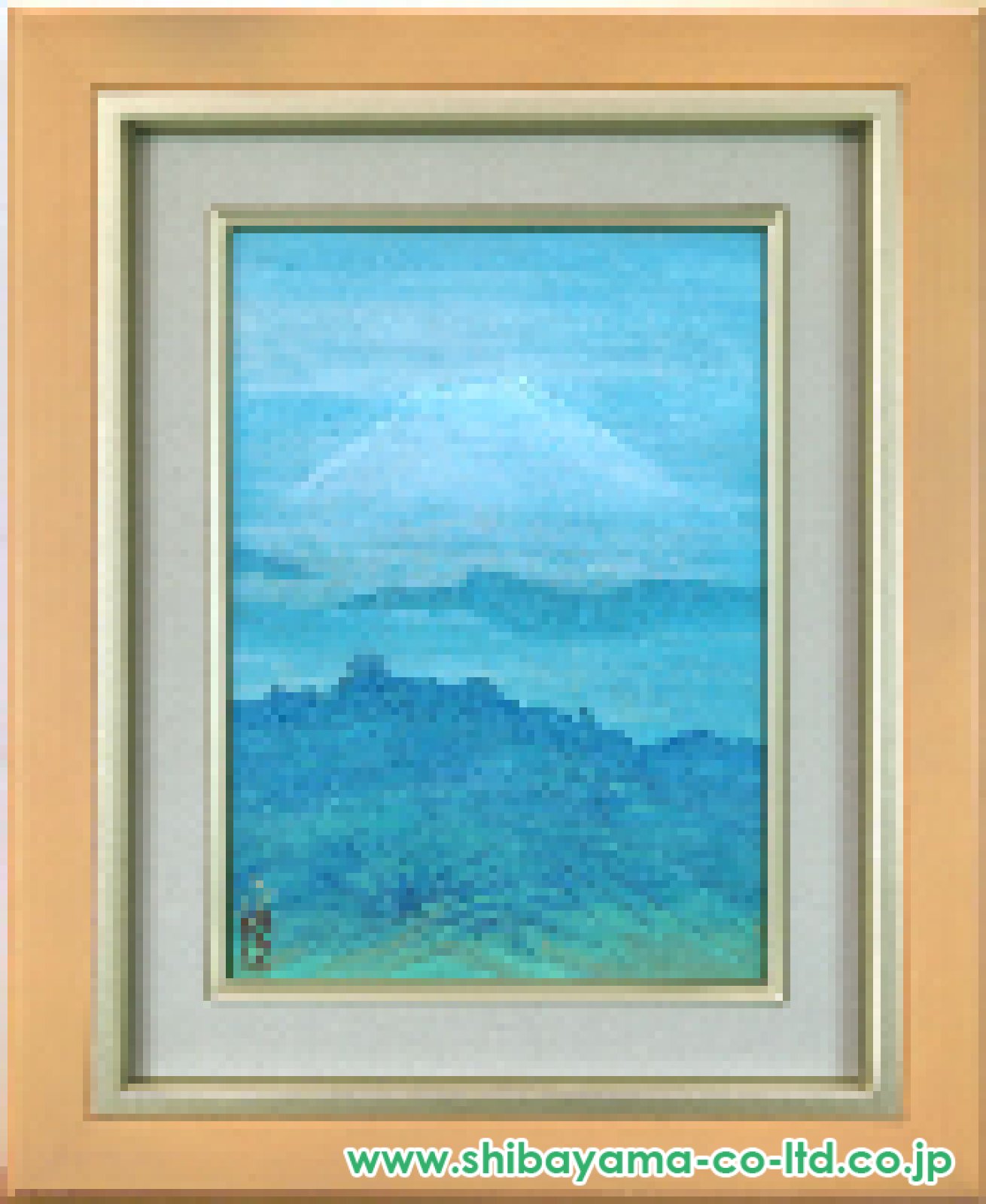 吉川優「薫風」日本画 :: 絵画買取・販売 - シバヤマ