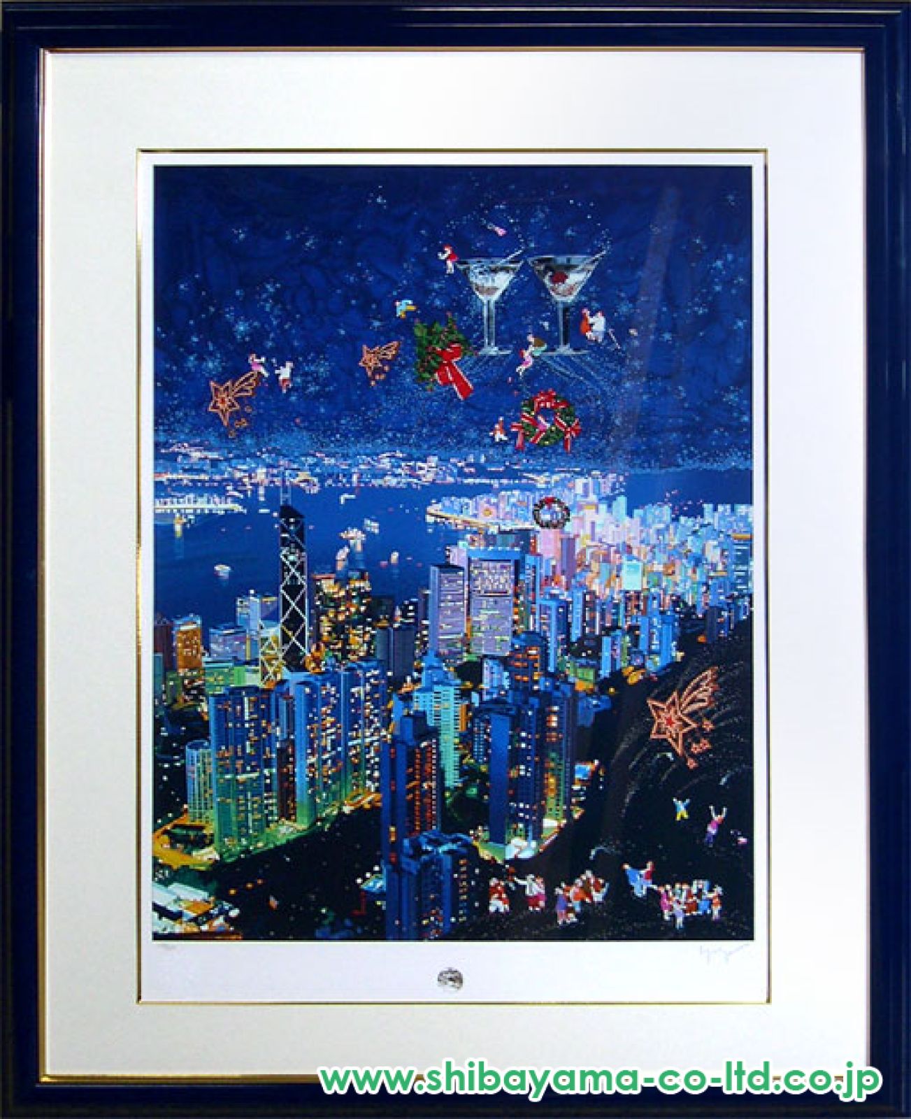 ヒロ・ヤマガタ「慕情DX」シルクスクリーン :: 絵画買取・販売