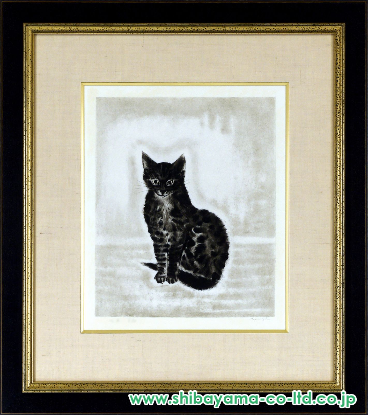 絵画　L.FIUME  猫　希少価値有　値下げ 2025年最新】ラウラフューメの人気アイテム - メルカリ