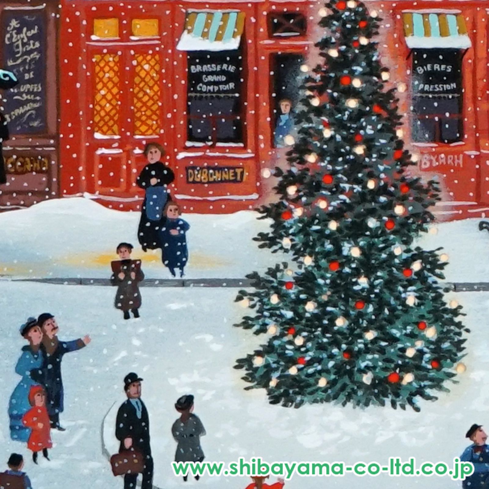 ミッシェル・ドラクロワ「ノエルノエル」セリグラフ :: 絵画買取