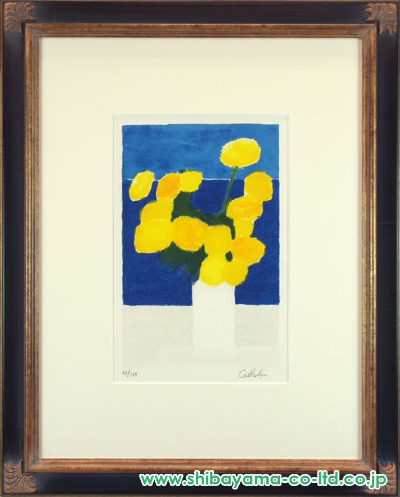 【真作保証】ベルナール・カトラン「冬景色」リトグラフ 直筆サイン 版画 絵画 馬 楽天市場】絵画 ベルナール・カトラン リトグラフ 版画 『レモン