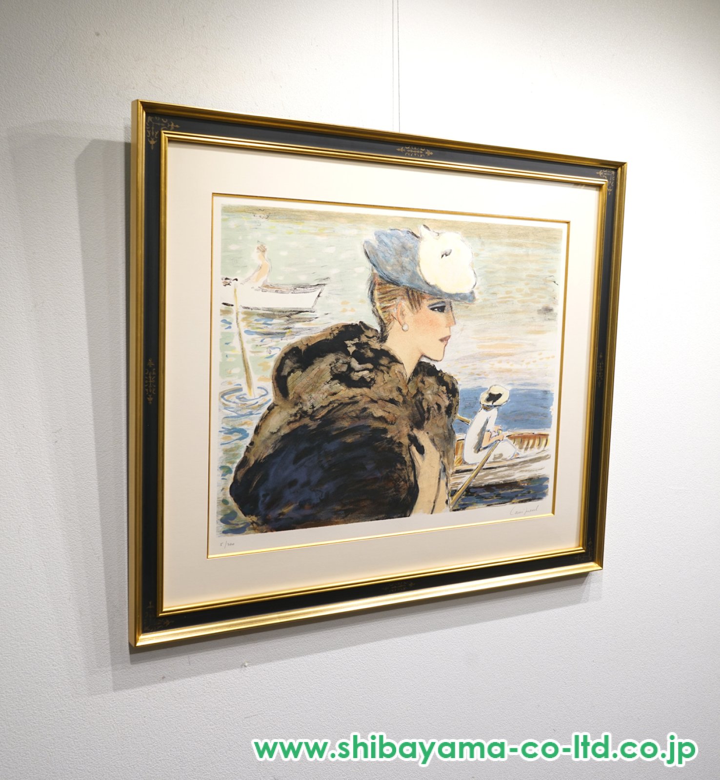 ジャン＝ピエール・カシニョール「湖」リトグラフ :: 絵画買取・販売