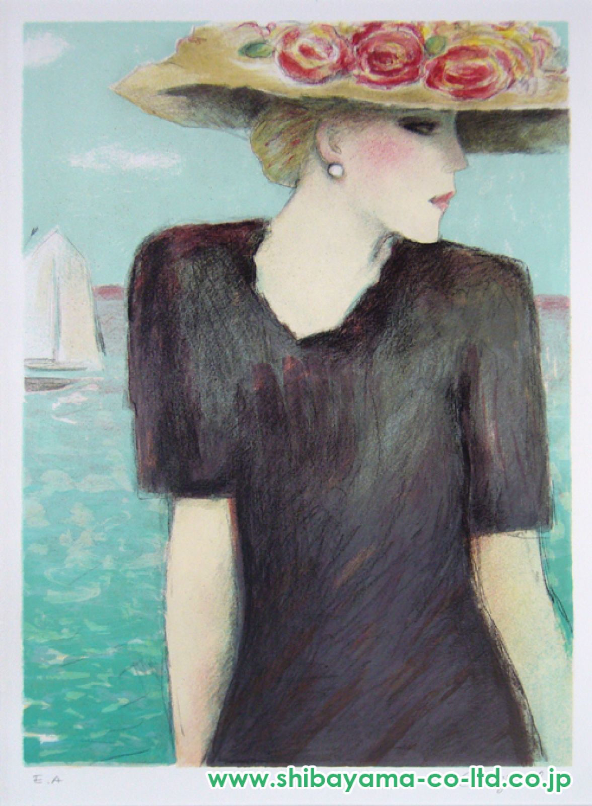 ジャン＝ピエール・カシニョール「七月」リトグラフ :: 絵画買取