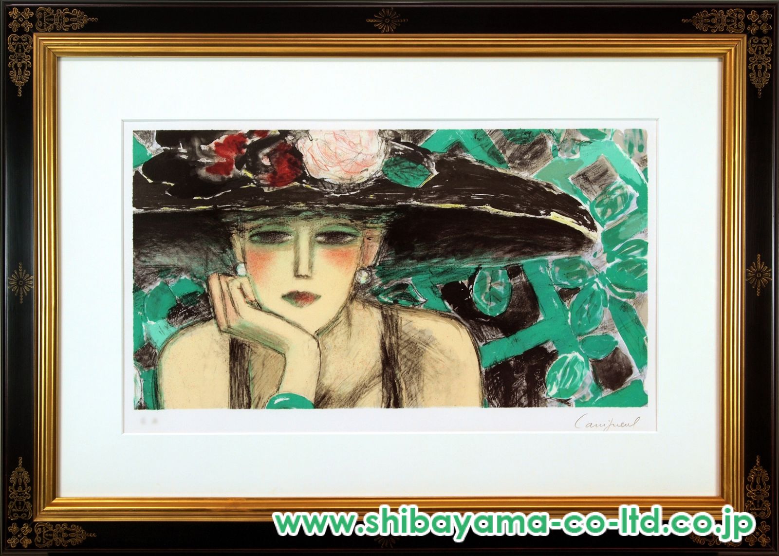 カシニョール　リト「遊覧船」1983年 カシニョール リト「遊覧船」1983年 絵画