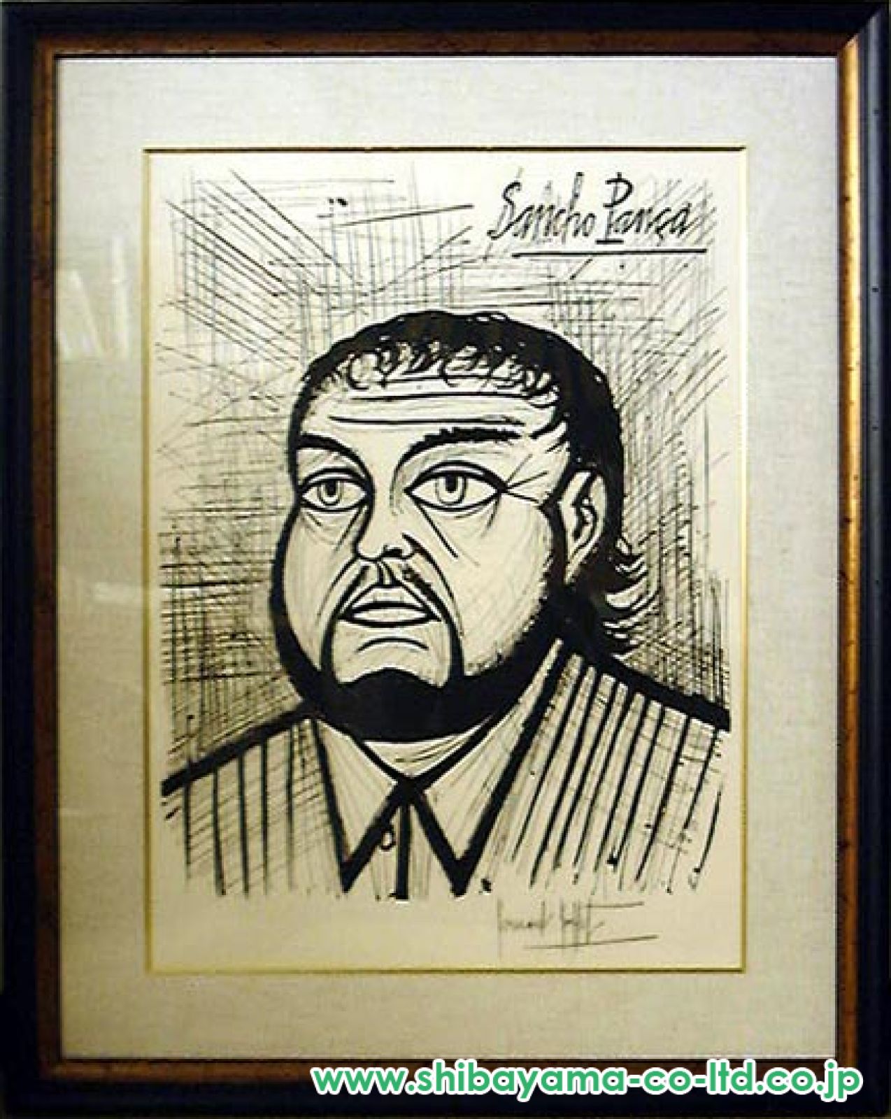 ベルナールビュッフェ　大判リトグラフ ドン・キホーテ版画+α33枚　97/200 ベルナールビュッフェ 大判リトグラフ ドン・キホーテ版画+α33枚