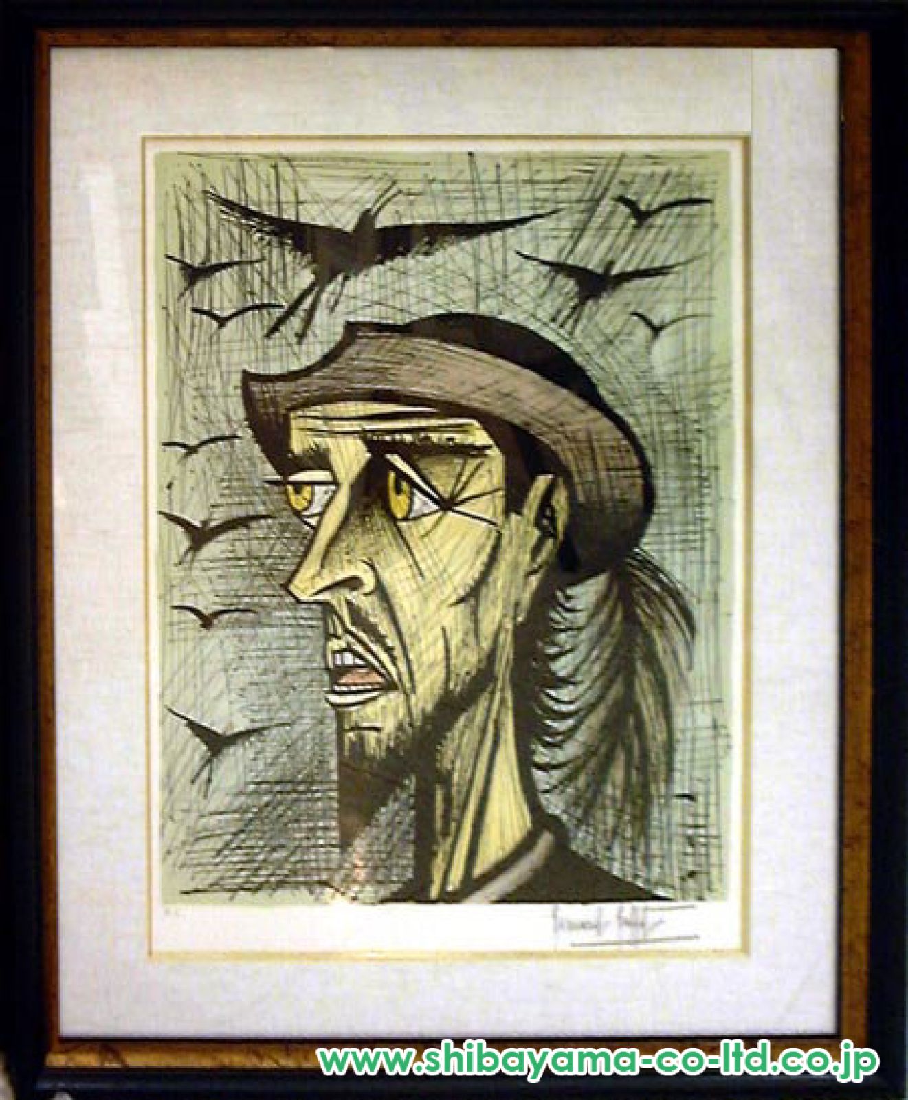 ベルナールビュッフェ　大判リトグラフ ドン・キホーテ版画+α33枚　97/200 ベルナールビュッフェ 大判リトグラフ ドン・キホーテ版画+α33枚