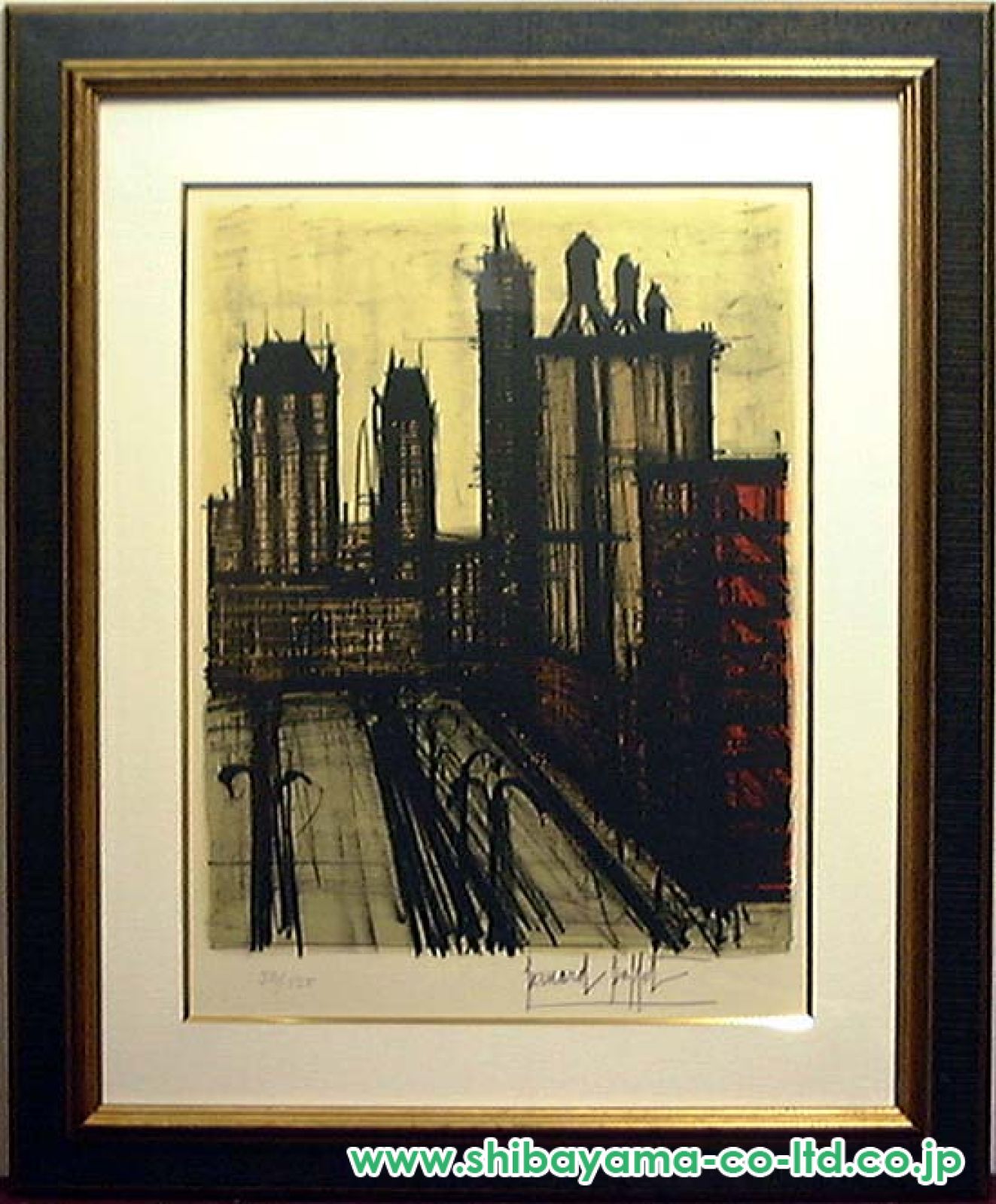 ベルナール・ビュッフェ,NEW YORK-Empire State Buildi ベルナール・ビュッフェ,NEW YORK-Empire State Buildi