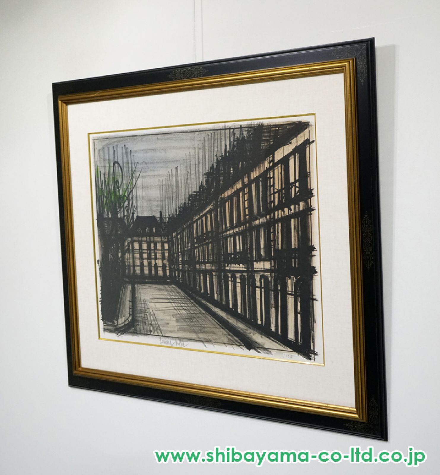 ベルナール・ビュッフェ「PAYSAGES DE PARIS-L'Opera」 ベルナール・ビュッフェ「PAYSAGES DE PARIS-Moulin de - メルカリ