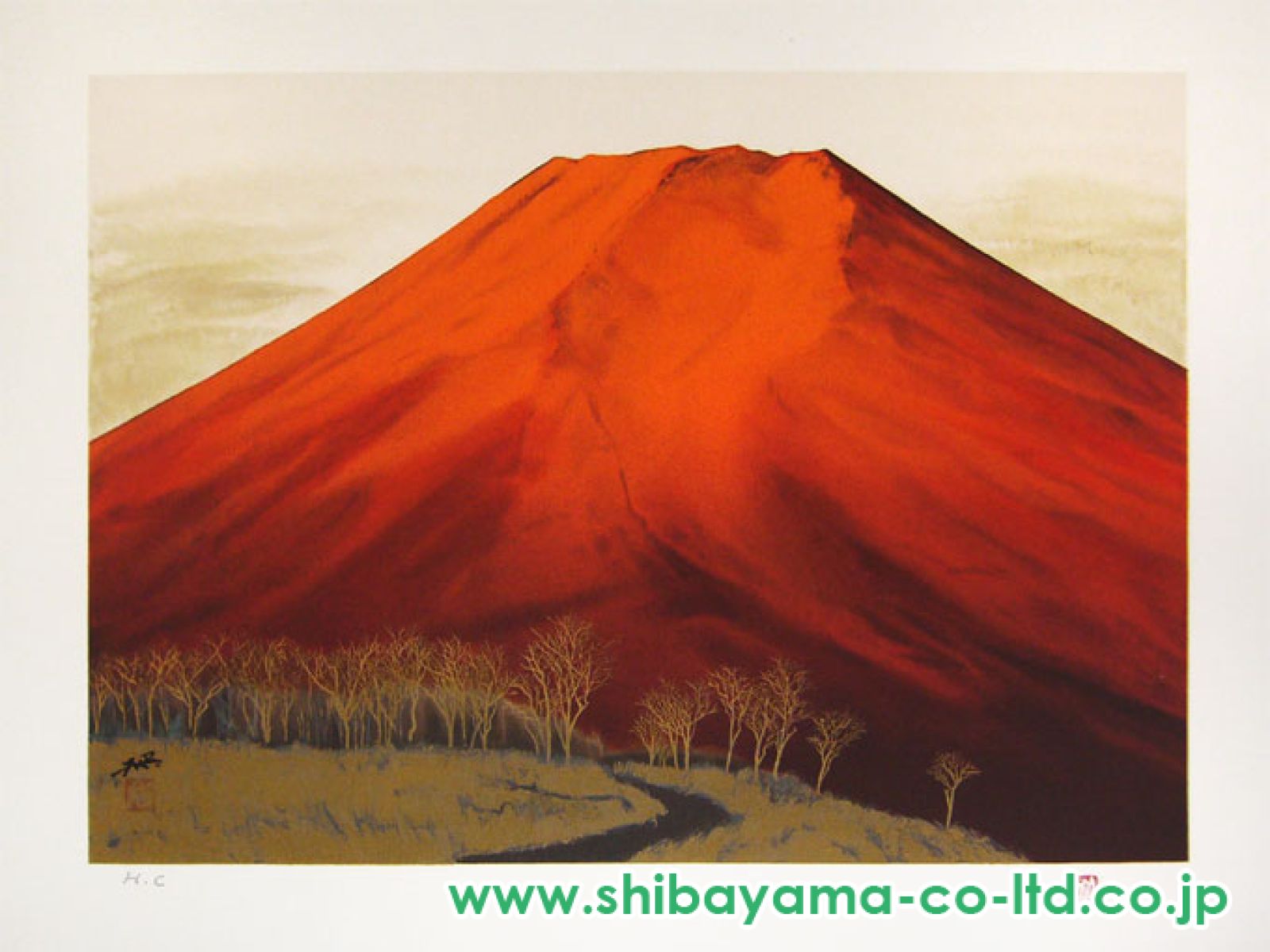 山口操助　「奈良郊外」油絵　絵画 山口操助 「奈良郊外」油絵 絵画 山口 操助 （絵画 ／委員