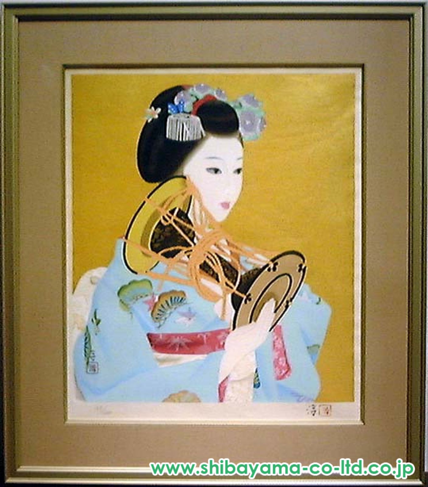 木版画『必中』 Yahoo!オークション - [本物保証] 棟方志功・自刻 木版画【 群