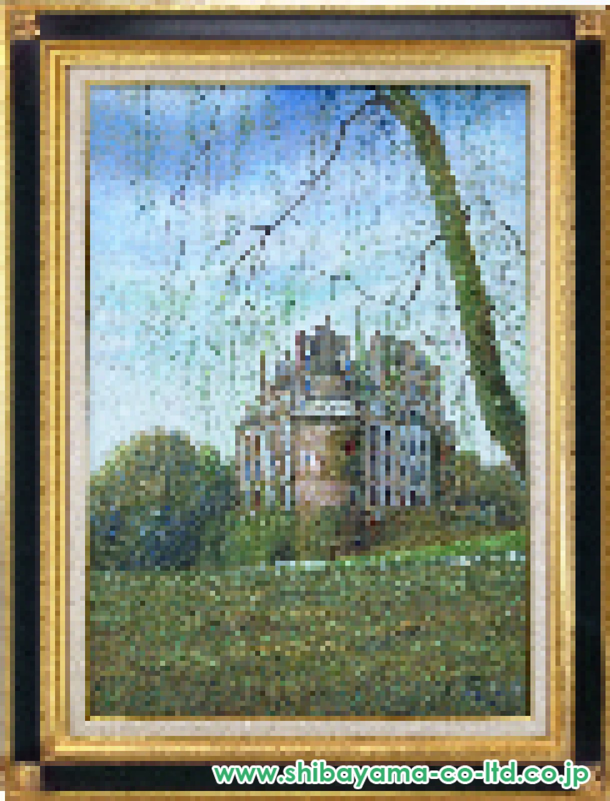 佐藤哲郎「ブリザック城」油彩 M20号 :: 絵画買取・販売 - シバヤマ
