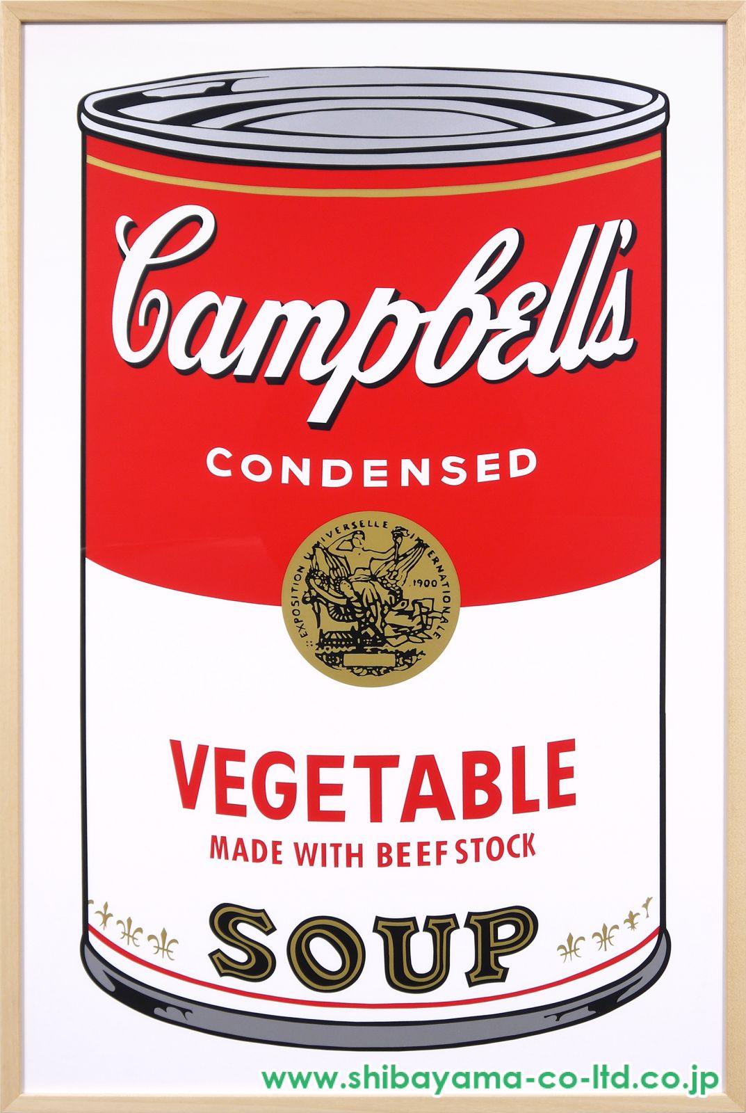 キャンベルスープ エプロン 1983年製 アンディ・ウォーホル デッドストック☆80s Campbell's SOUP キャンベル スープ 総柄