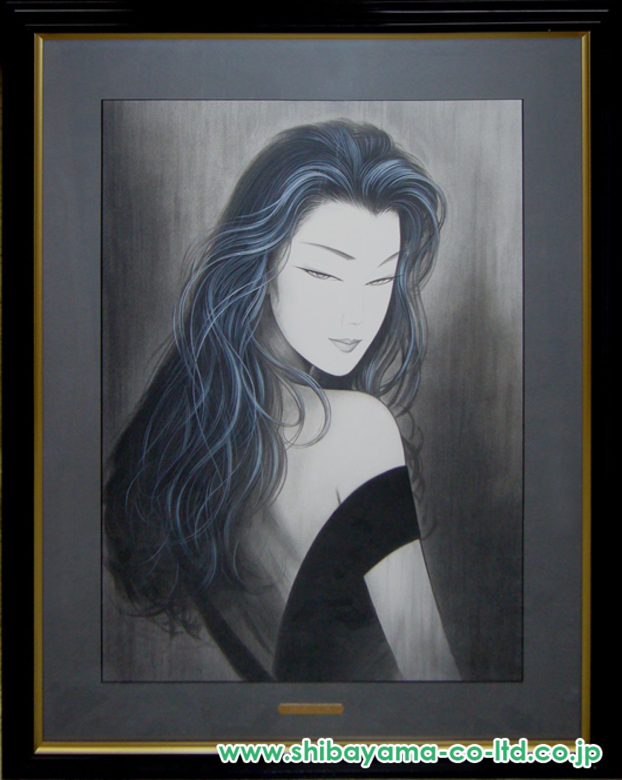 鶴田一郎「ギルティエンジェル」リトグラフ :: 絵画買取・販売