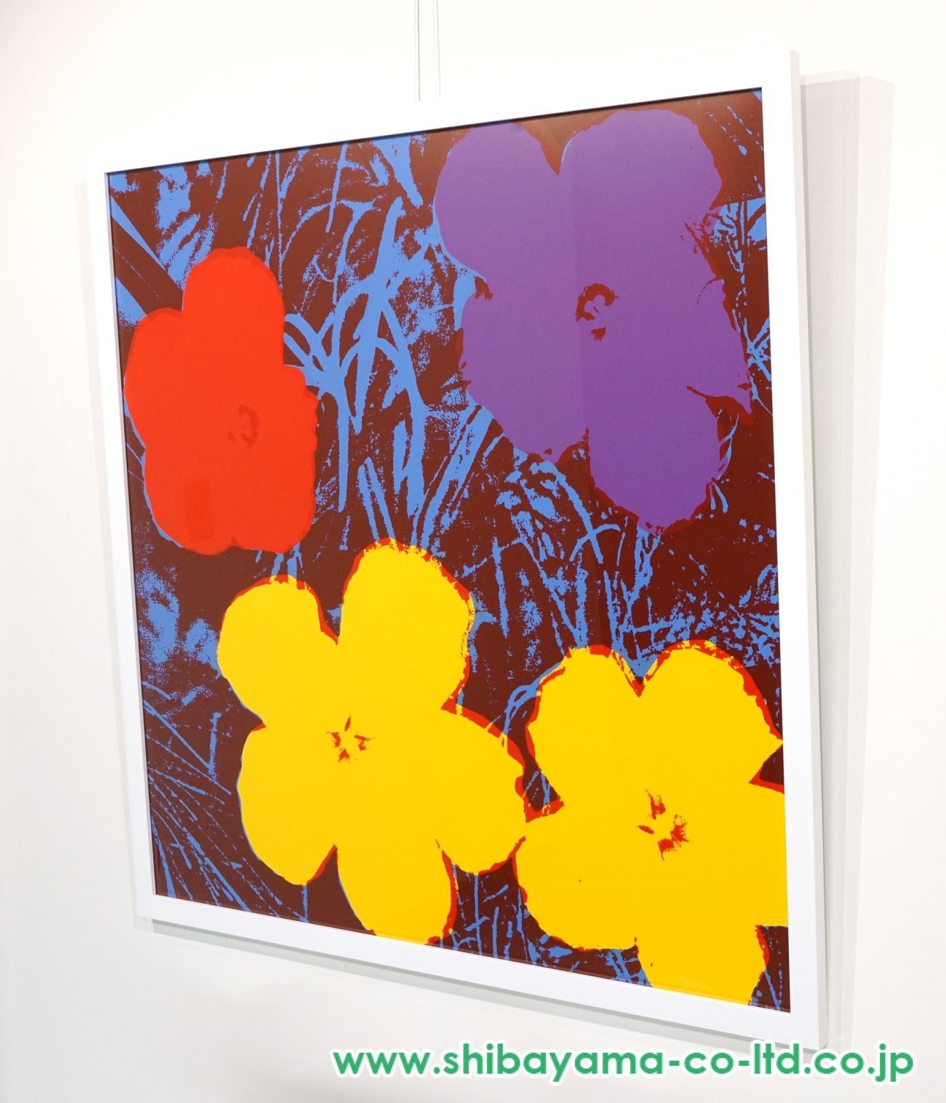 アンディ・ウォーホル「FLOWERS 11.71」シルクスクリーン