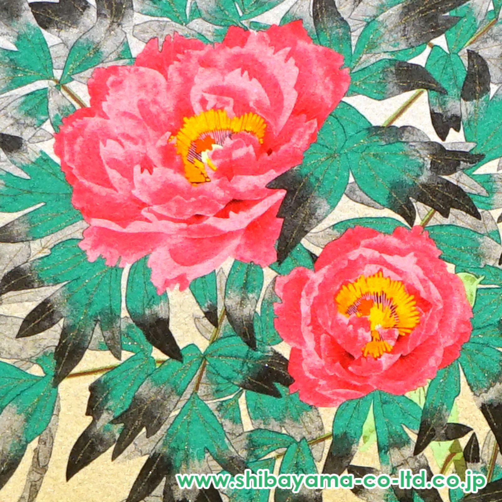 中島千波-「富貴図」版画 中島千波「富貴花響艶」リトグラフ :: 絵画買取・販売 - シバヤマ