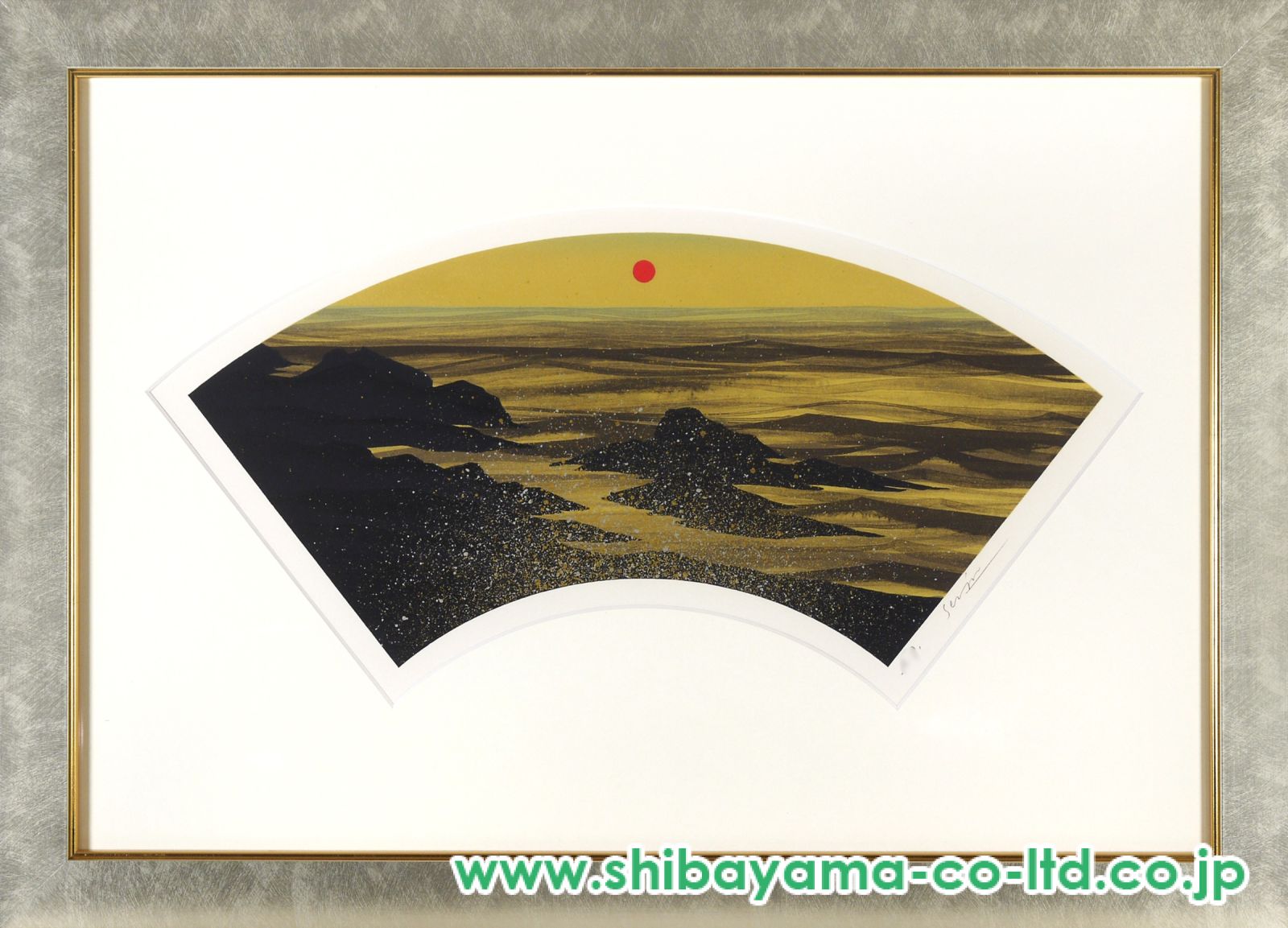千波さん絵画 月満ちる（千住博） - 天平堂（TENPYODO）