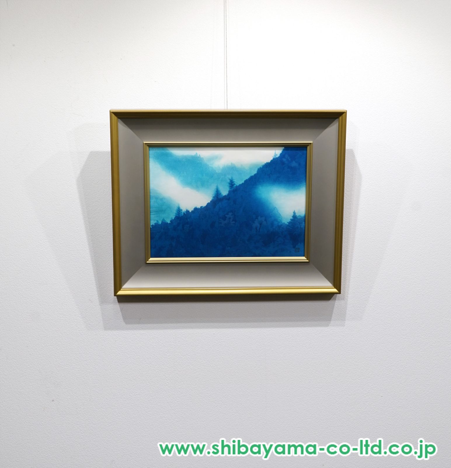 東山　魁夷、朝雲、希少画集画、新品額装付 Amazon.co.jp: 東山魁夷 海山十題 朝雲 リトグラフ 限定150部