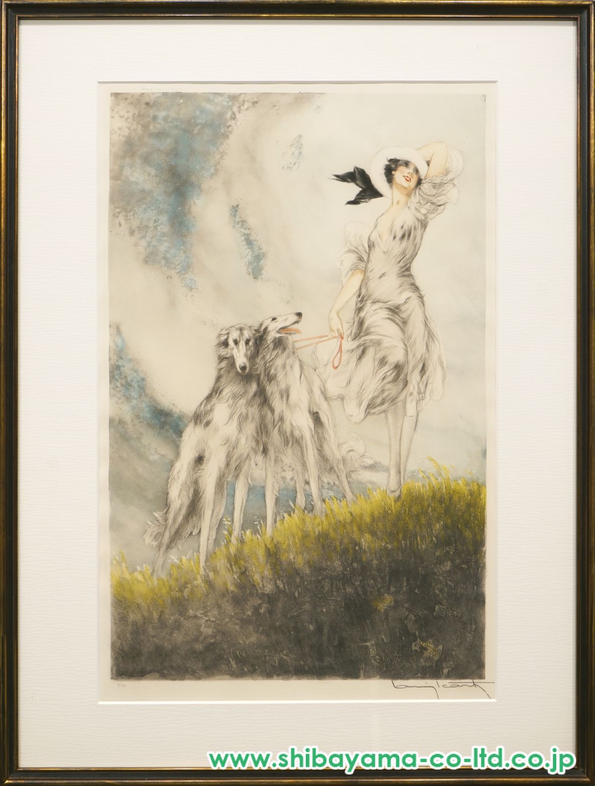 ルイ・イカール「ジョイオブライフ」銅版画 :: 絵画買取・販売