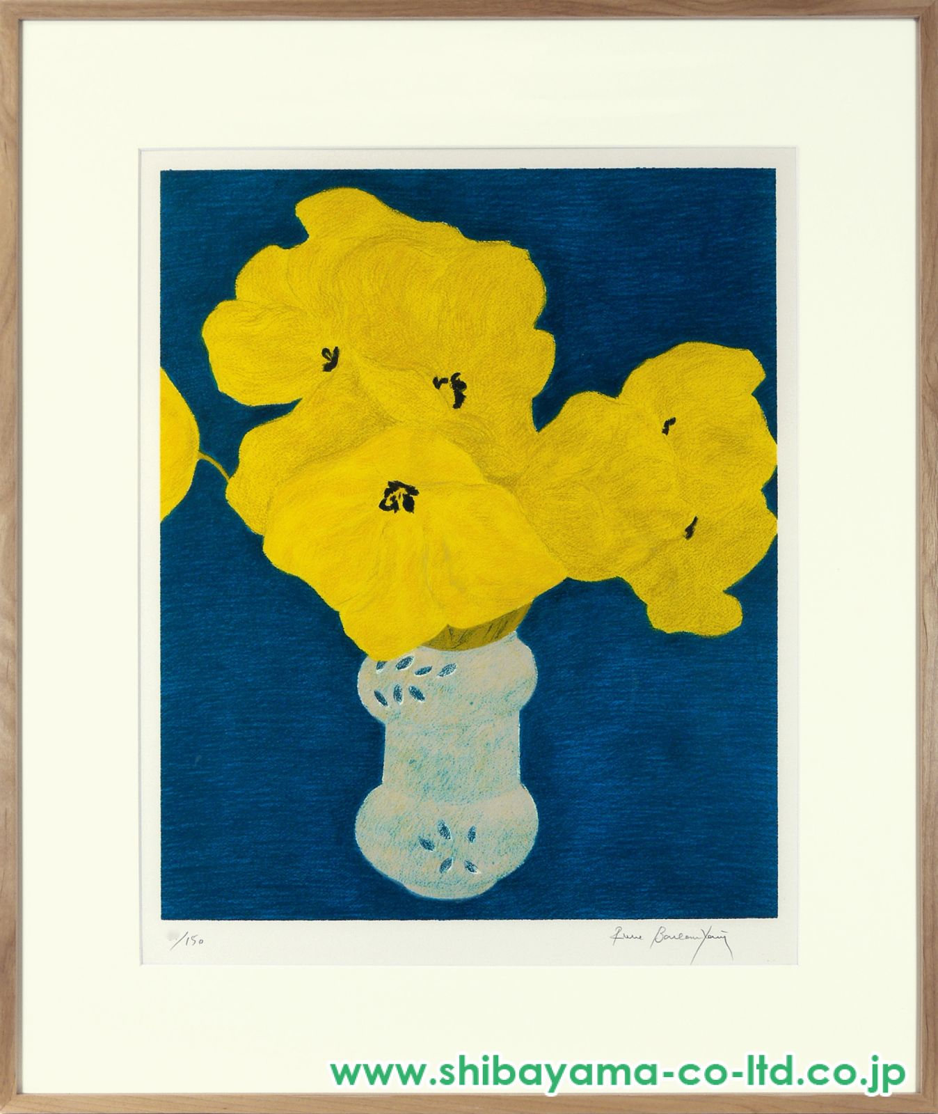 石版画　リトグラフ　フランス名画家ボンコンパン 石版画 リトグラフ フランス名画家ボンコンパン