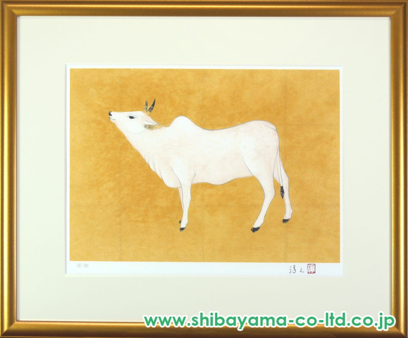 上村淳之 干支図シリーズ 未 オリジナルリトグラフ E.A. 額装 絵画 B 417Qrb0GwwL._UF350,350_QL50_.jpg