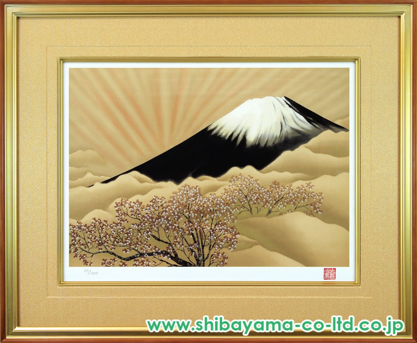 横山大観『日本心神』 横山大観「日本心神」リトグラフ :: 絵画買取・販売 - シバヤマ