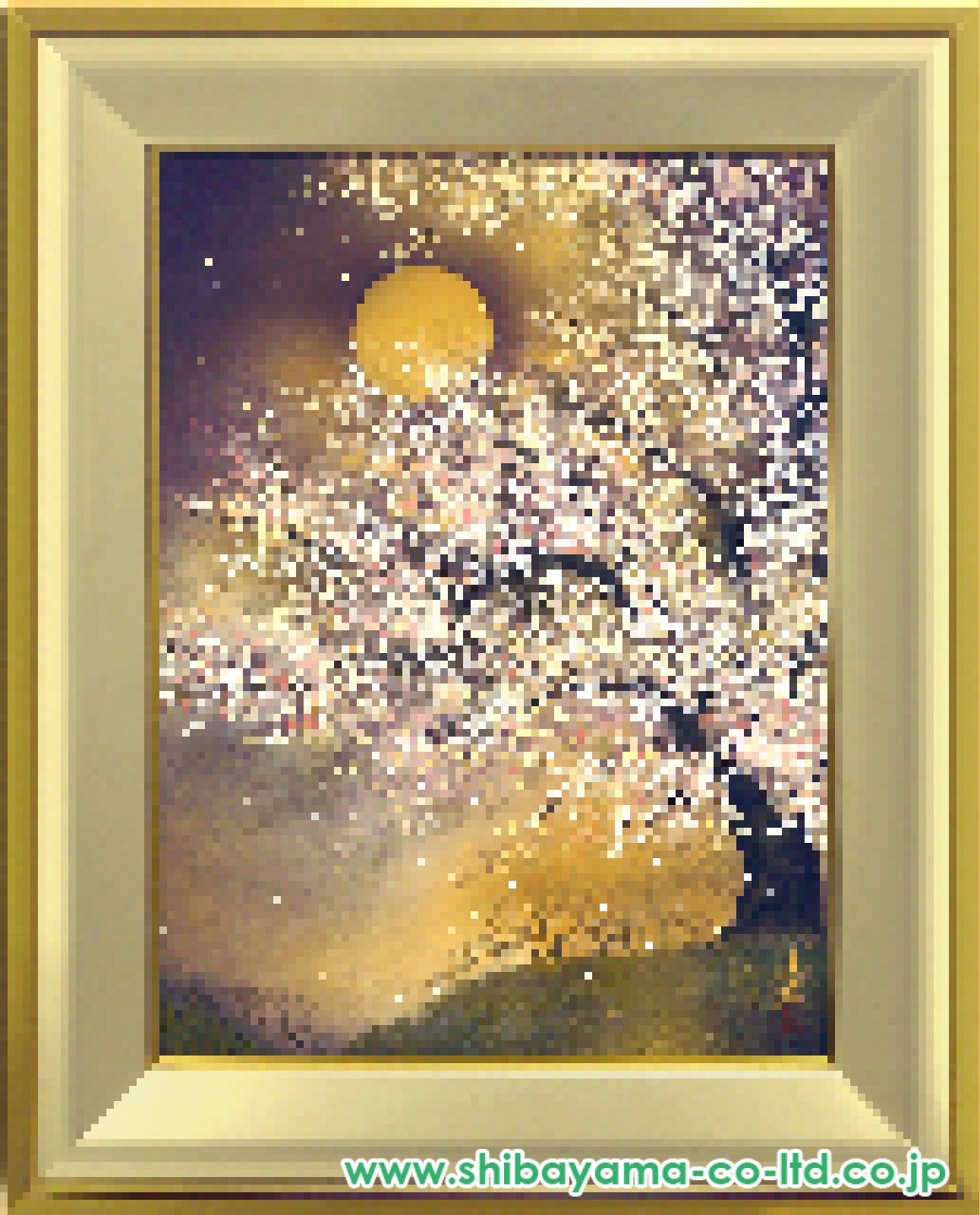 木村圭吾「里桜」日本画 20号 :: 絵画買取・販売 - シバヤマ